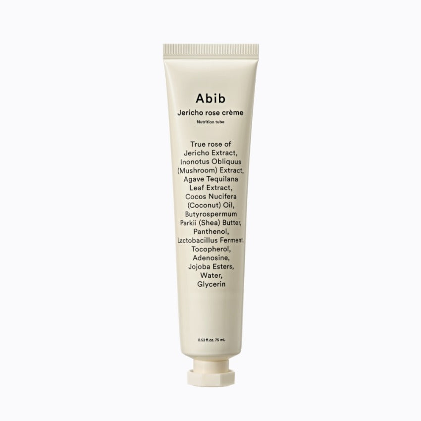 Abib Jericho Rose Creme Nutrition Tube (Besleyici Krem – Yoğun Nem & Hassas Cilt Desteği ) 75mL