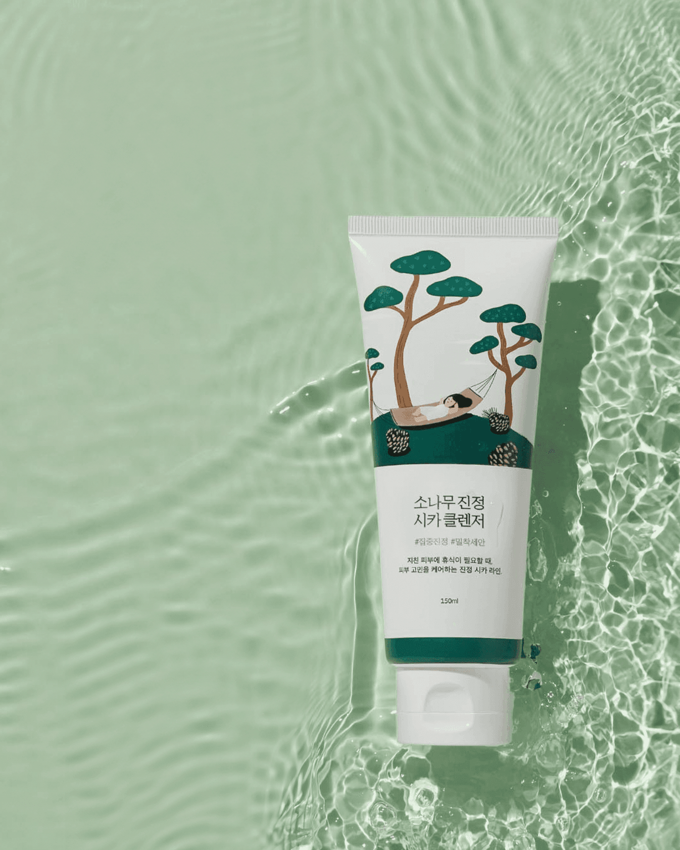 ROUND LAB, Pine Calming Cica Cleanser (Cilt Sakinleştirici Cica Köpük Temizleyici) 150mL