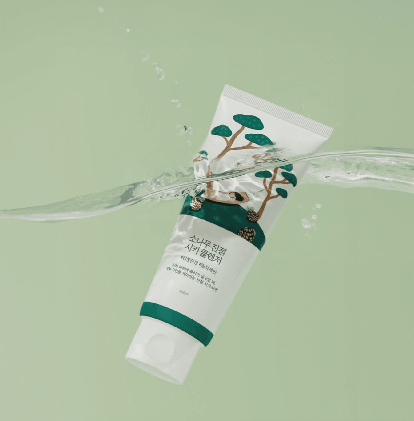 ROUND LAB, Pine Calming Cica Cleanser (Cilt Sakinleştirici Cica Köpük Temizleyici) 150mL