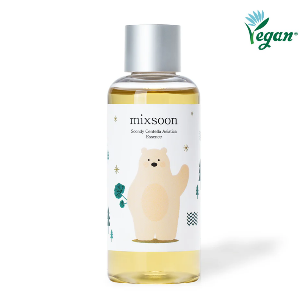 mixsoon Soondy Centella Asiatica Essence (Hassas Ciltler İçin %100 Centella Özlü Yatıştırıcı Vegan Esans) 100mL
