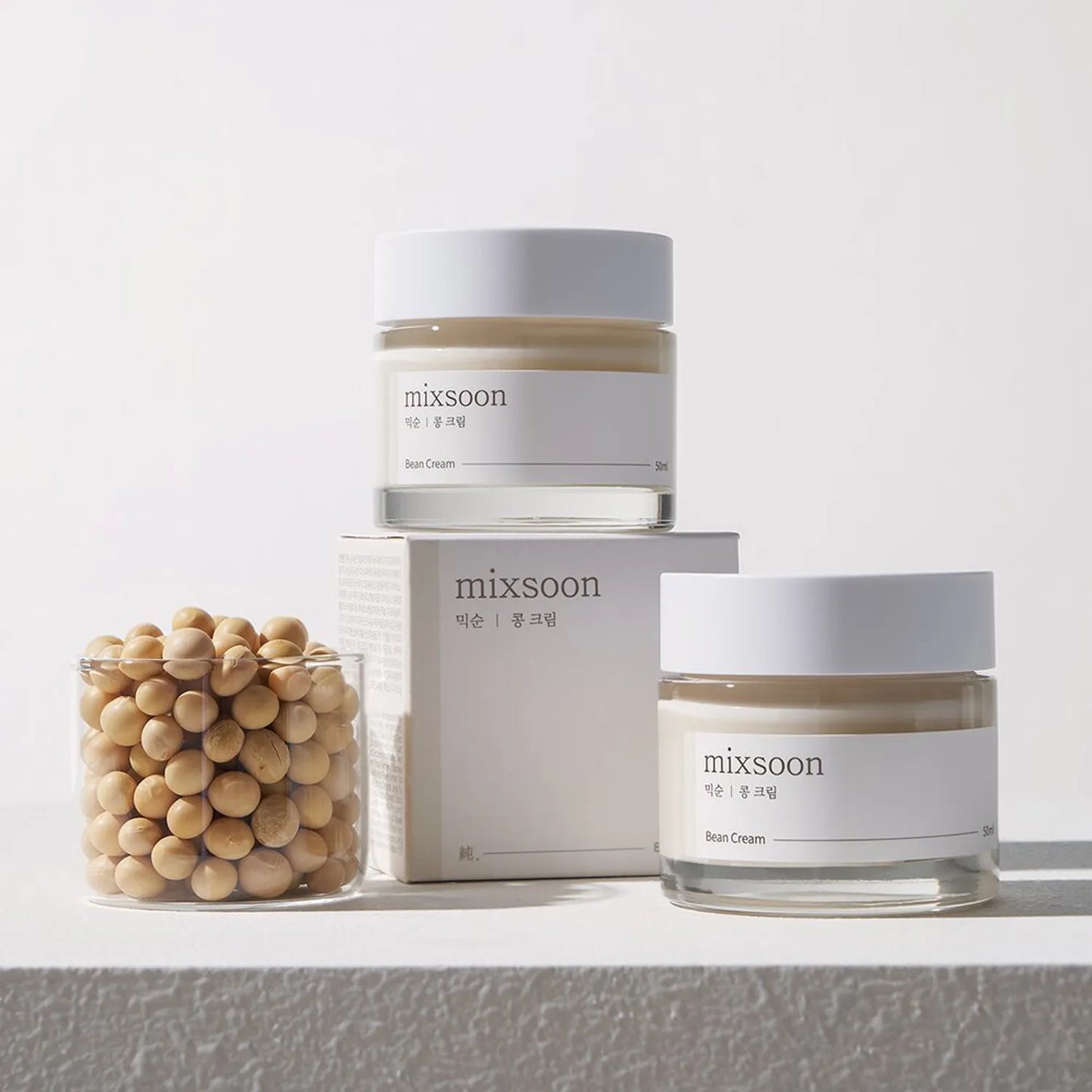 mixsoon Bean Cream (Fermente Soya Özlü Yoğun Nemlendirici Krem) 50 mL