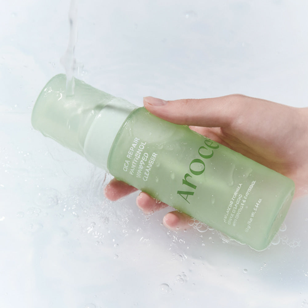 AROCELL Cica Repair Panthenol Whip Cleanser (Yatıştırıcı Cica ve Pantenol Yoğun Köpük Temizleyici) 160g