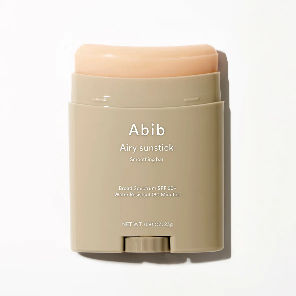 Abib, Airy Sunstick Smoothing Bar (Kore menşeli, SPF50+ Güneş Koruyucu Stick) 23g