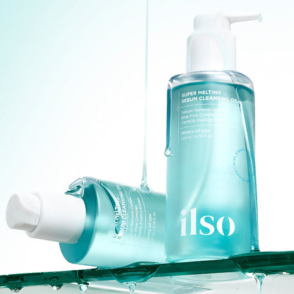 ILSO Super Melting Sebum Cleansing Oil (Sebum & Gözenek Temizleyici Yağ Bazlı Temizleyici) 200mL