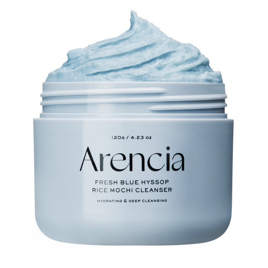 Arencia Blue Hyssop Rice Mochi Cleanser 120g