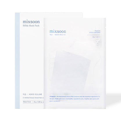 mixsoon Bifida Mask Pack (Yoğun Nemlendirici & Cilt Bariyeri Güçlendirici Maske) 5'li Paket