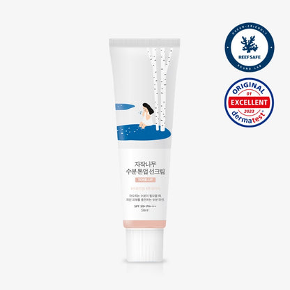 ROUND LAB, Birch Juice Moisturizing Tone-Up Suncreen (Nemlendirici Ton Eşitleyici Güneş Kremi ) 50mL