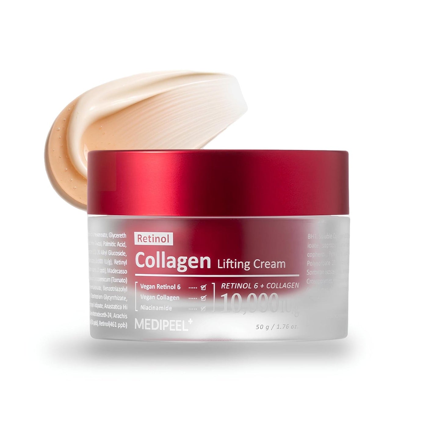 MEDIPEEL Retinol Collagen Lifting Cream (Retinol & Kolajen İçeren Sıkılık ve Kırışıklık Bakım Kremi) 50mL
