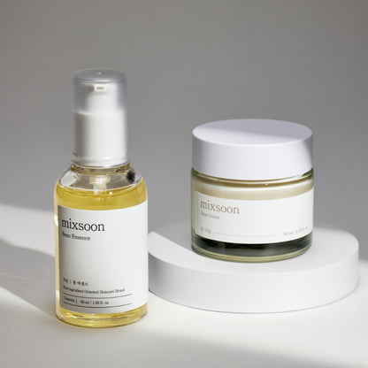 mixsoon Bean Glass Skin Duo Set (Bean Essence 50mL + Bean Cream 50mL)