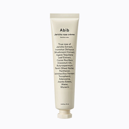 Abib Jericho Rose Creme Nutrition Tube (Besleyici Krem – Yoğun Nem & Hassas Cilt Desteği ) 75mL