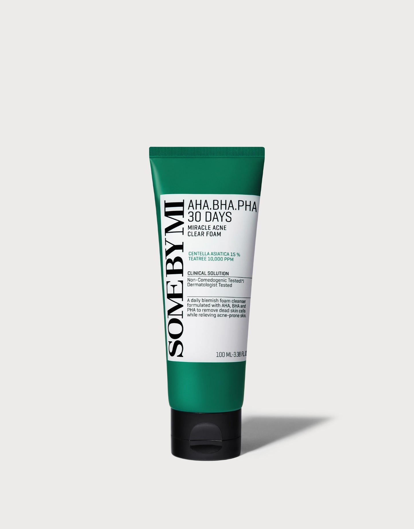 Some By Mi AHA BHA PHA 30 Days Miracle Acne Clear Foam (Akneye Eğilimli Ciltler İçin Arındırıcı Yüz Temizleme Köpüğü) 100mL