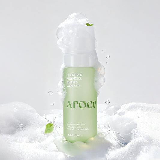 AROCELL Cica Repair Panthenol Whip Cleanser (Yatıştırıcı Cica ve Pantenol Yoğun Köpük Temizleyici) 160g