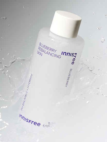 INNISFREE, Blueberry Rebalancing Skin (Yaban Mersini Özlü pH Dengeleyici Tonik) 150 mL