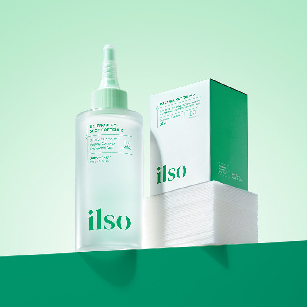 ILSO No Problem Spot Softener Set (150g + 40 Adet Pamuk Pad)