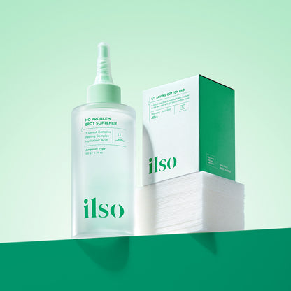 ILSO No Problem Spot Softener Set (150g + 40 Adet Pamuk Pad)