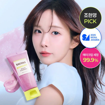 ZIGTAG Berry Smoothie Scrub Cleanser (3'ü 1 Arada Peeling, Temizleyici & Gözenek Bakımı) 130mL