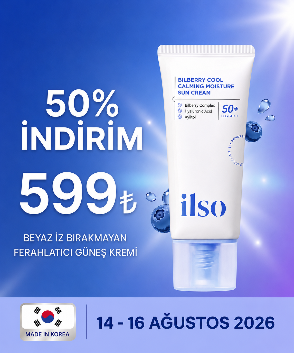 Cildinize Serinletici Koruma