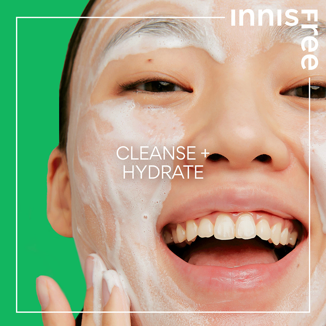 INNISFREE, Green Tea Amino Acid Cleansing Foam (Yeşil Çaylı Temizleyici Köpük)  150g