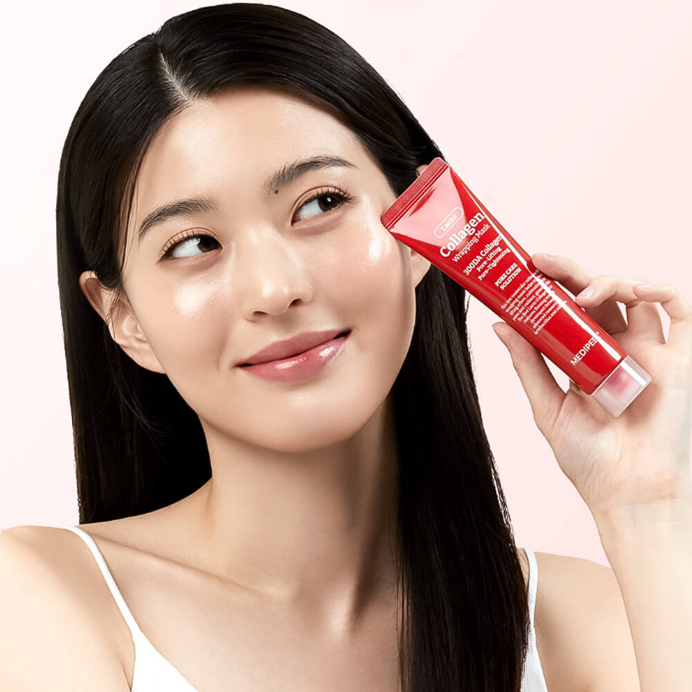 Medi-Peel Red Lacto Collagen Wrapping Mask (Gözenek Sıkılaştırma & Cilt Elastikiyeti İçin Yüksek Kolajen Film Maske) 70mL