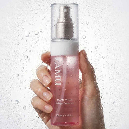 D’AMU Vita5X Collagen Cream Mist (Kolajen & Vitamin Destekli Nemlendirici Yüz Spreyi) 150mL