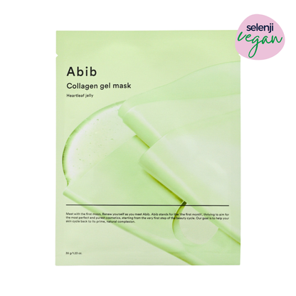 Abib Collagen Gel Mask Heartleaf Jelly (Yatıştırıcı & Nemlendirici Jel Maske) 4'lü Paket