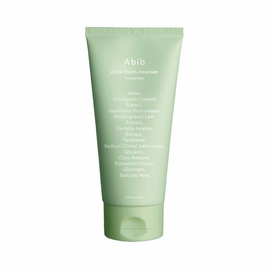 Abib, Acne Foam Cleanser Heartleaf Foam (Akne Karşıtı Köpük Temizleyici) 150 mL