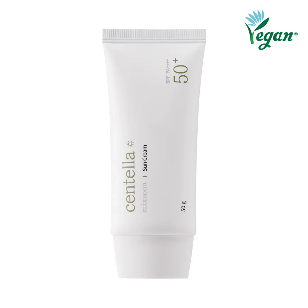 mixsoon Centella Sun Cream SPF 50+ PA++++ (Beyaz Kalıntı Bırakmayan Günlük Güneş Kremi) 50mL