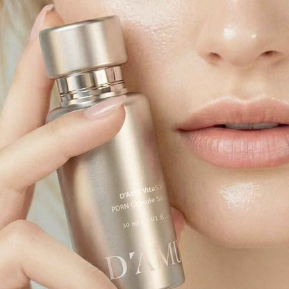 D’AMU Vita5X PDRN Capsule Serum  (Gözenek & Işıltı Odaklı Kapsül Serum) 30mL