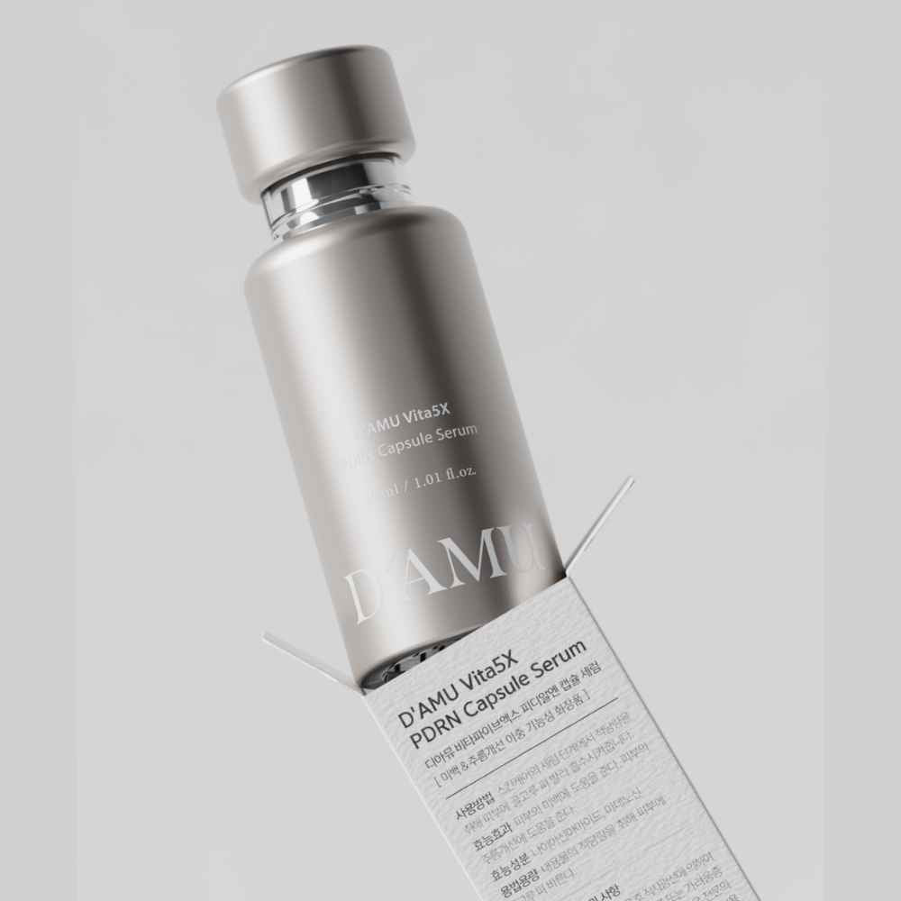 D’AMU Vita5X PDRN Capsule Serum  (Gözenek & Işıltı Odaklı Kapsül Serum) 30mL
