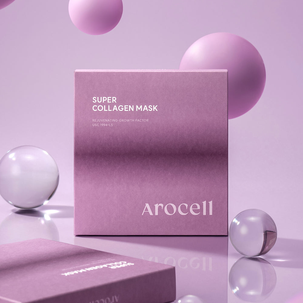Arocell, Super Collagen Mask (Yoğun Kolajen & Elastikiyet Destekli Maske) 43 gr