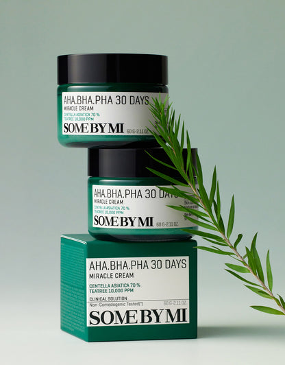 Some By Mi AHA BHA PHA 30 Days Miracle Cream (Arındırıcı & Yatıştırıcı Bakım Kremi) 60g