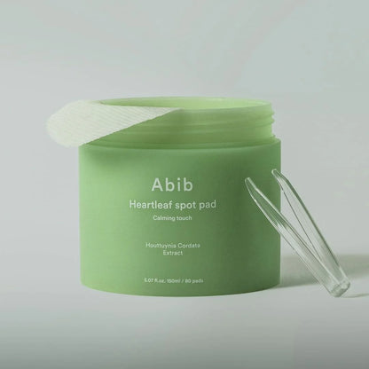 Abib, Heartleaf Serum 50mL + Spot Pad Calming Touch 80 Ped Seti