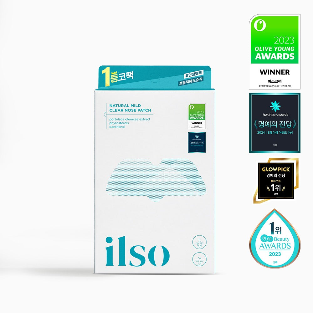 ILSO Natural Mild Clear Nose Patch 5 Adet (Siyah Nokta Temizleyici Burun Bakım Bandı)