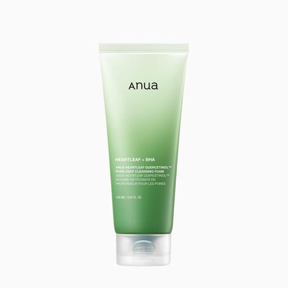 Anua Heartleaf Quercetinol Pore Deep Cleansing Foam (Gözenek Arındırıcı Yüz Temizleme Köpüğü) 150mL
