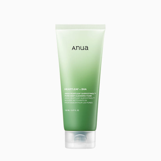 Anua Heartleaf Quercetinol Pore Deep Cleansing Foam (Gözenek Arındırıcı Yüz Temizleme Köpüğü) 150mL