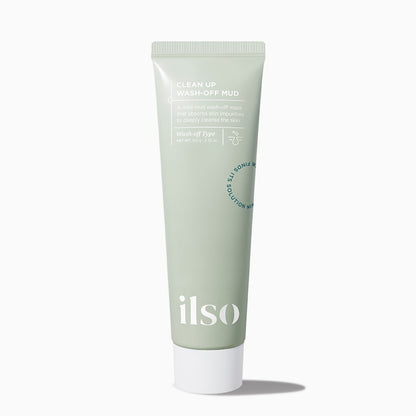 ILSO Clean Up Wash-Off Mud Cream (Gözenek Arındırıcı Krem Kil Maskesi) 100mL