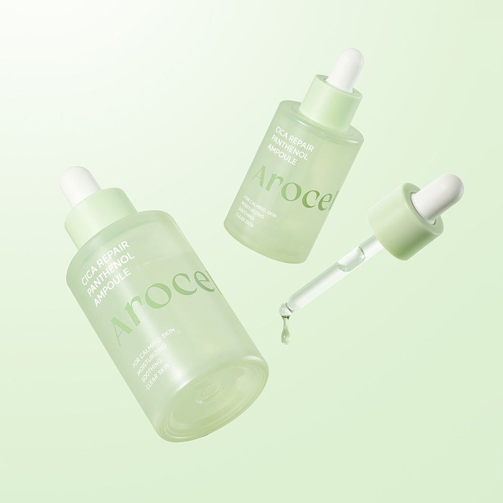 AROCELL Cica Repair Panthenol Ampoule (Yatıştırıcı Cica ve Pantenol Onarıcı Ampul) 40mL
