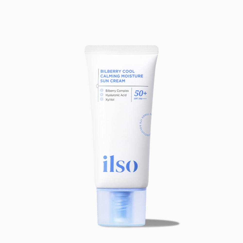 ILSO Bilberry Cool Calming Moisture Sun Cream SPF50+ PA++++ (Serinletici & Yatıştırıcı Nem Güneş Kremi) 50mL