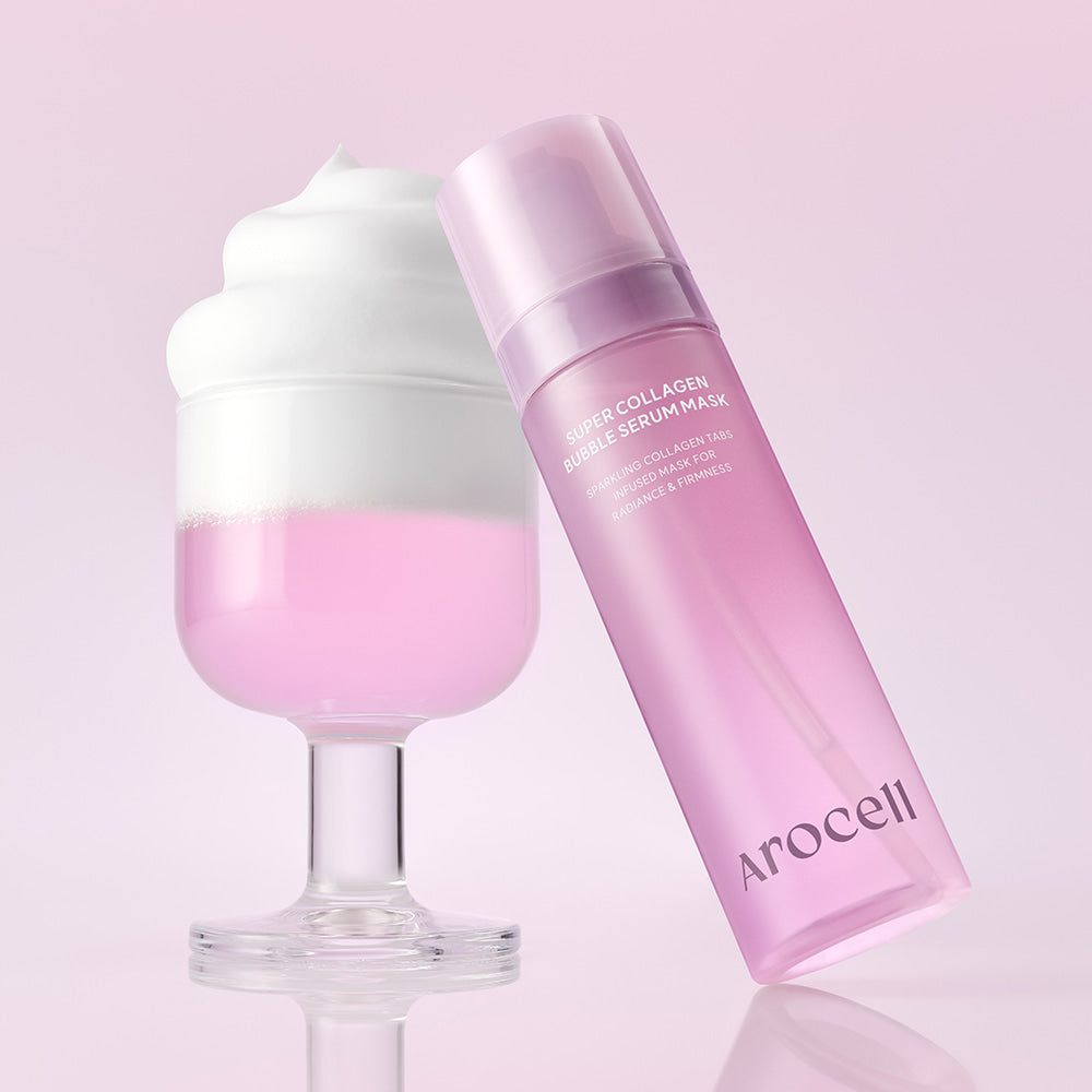 AROCELL Super Collagen Bubble Serum Mask (Köpüren Kolajen Serum Maske) 90mL