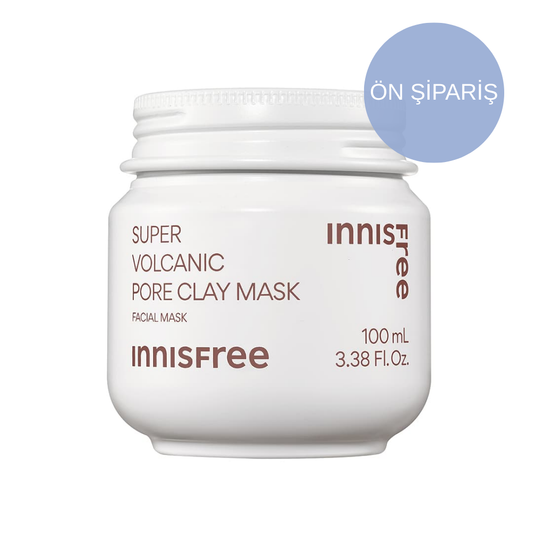 INNISFREE Super Volcanic Pore Clay Mask (Süper Volkanik Gözenek Arındırıcı Kil Maskesi) 100mL