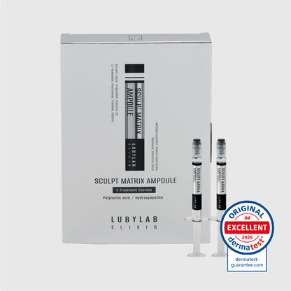 LUBYLAB Sculp Matrix Ampoule (PLLA & Hidroksiapatit İçeren Sıkılık ve Elastikiyet Ampulü) 2mL x 2 Adet