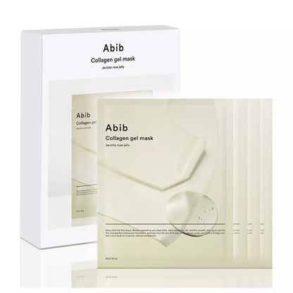 Abib Collagen Gel Mask Jericho Rose Jelly  (Elastikiyet Artırıcı ve Kırışıklık Karşıtı Jel Maske) 4'lü Paket