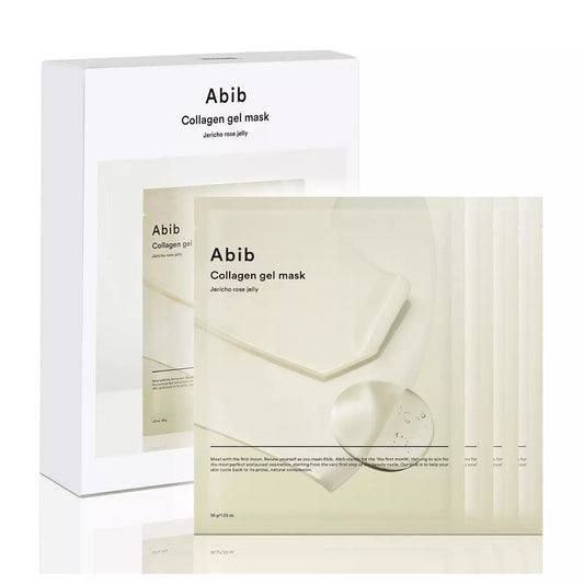 Abib Collagen Gel Mask Jericho Rose Jelly  (Elastikiyet Artırıcı ve Kırışıklık Karşıtı Jel Maske) 4'lü Paket