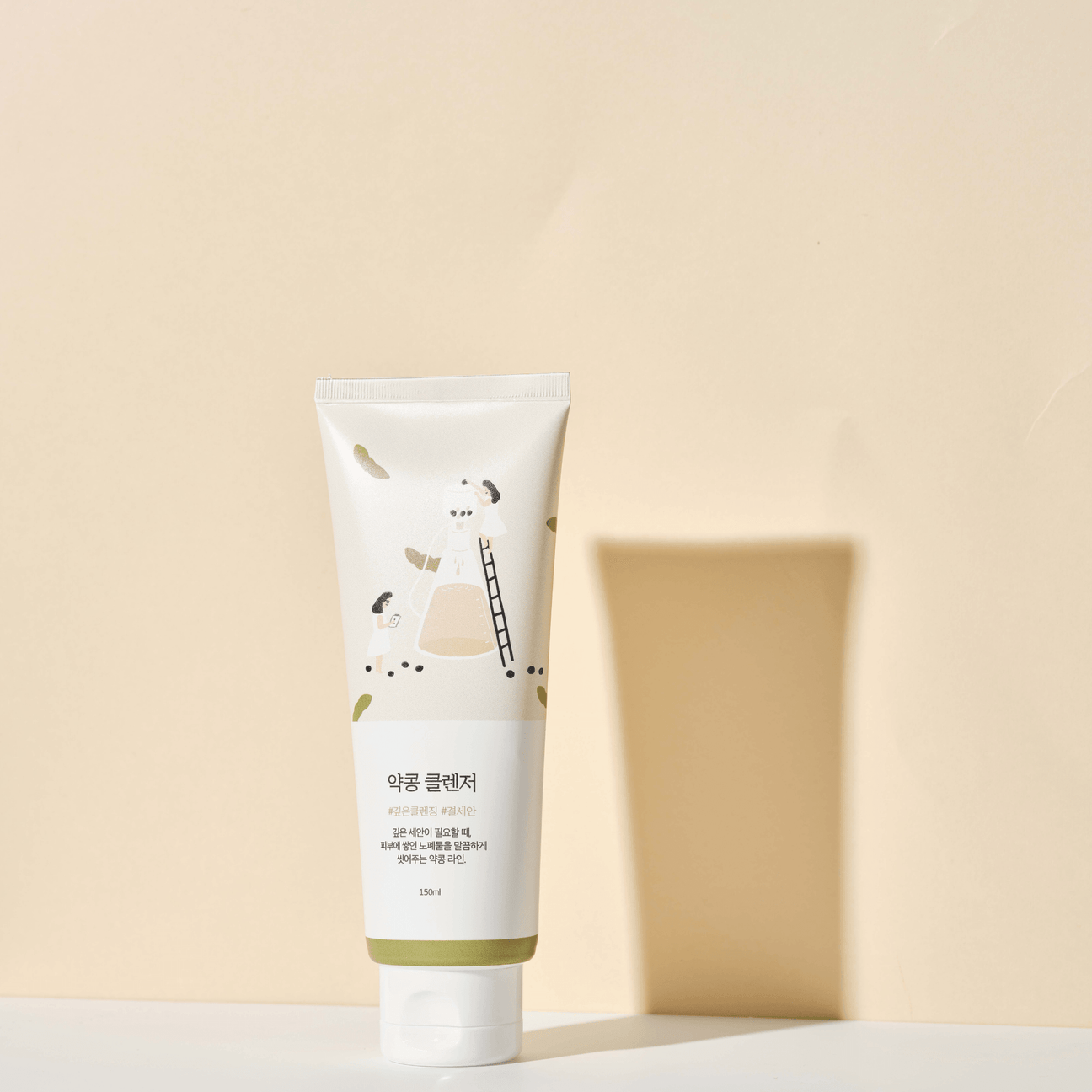 ROUND LAB, Soybean Nourishing Cleanser (Soya Fasulyesi Özlü Besleyici Yüz Temizleyici) 150mL
