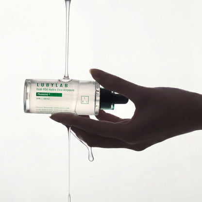 LUBYLAB Dual PGA Hydro Cica Ampoule (Yoğun Nem & Bariyer Destekleyici Cica Ampul) 50m