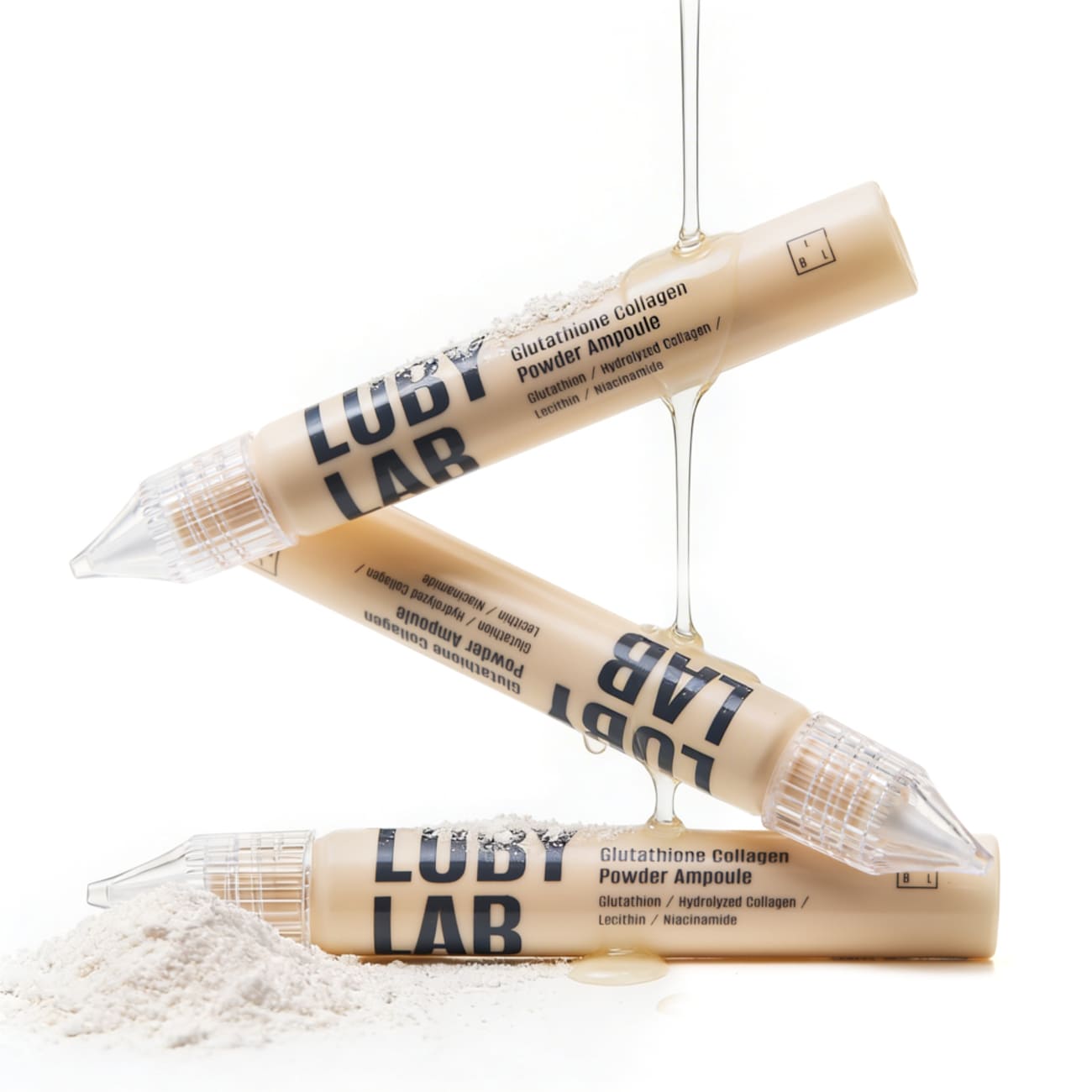 LUBYLAB Glutathione Collagen Powder Ampoule (Aydınlık & Sıkı Görünüm İçin Toz Ampul) 8g